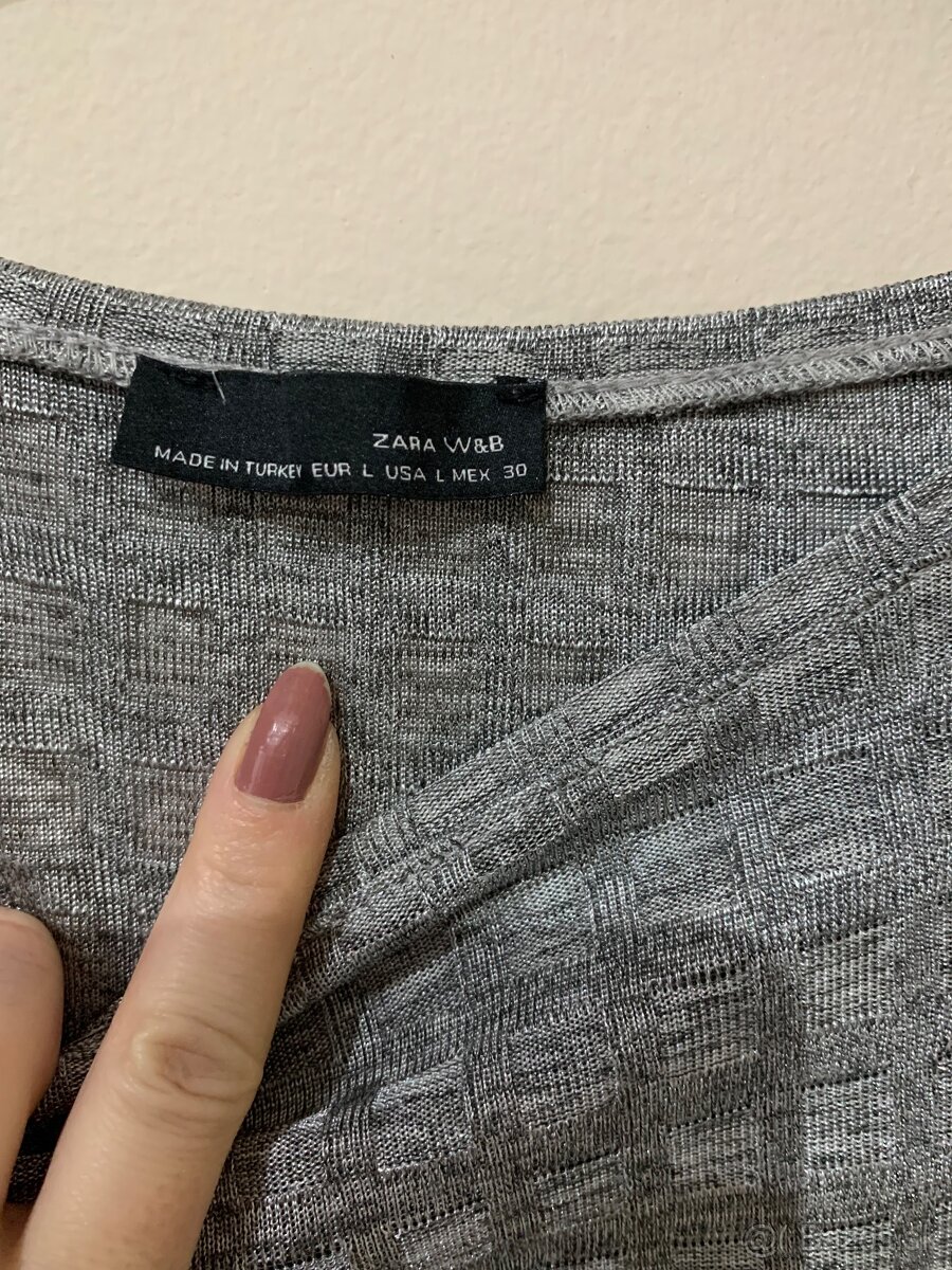 Zara predlžený sveter - 4