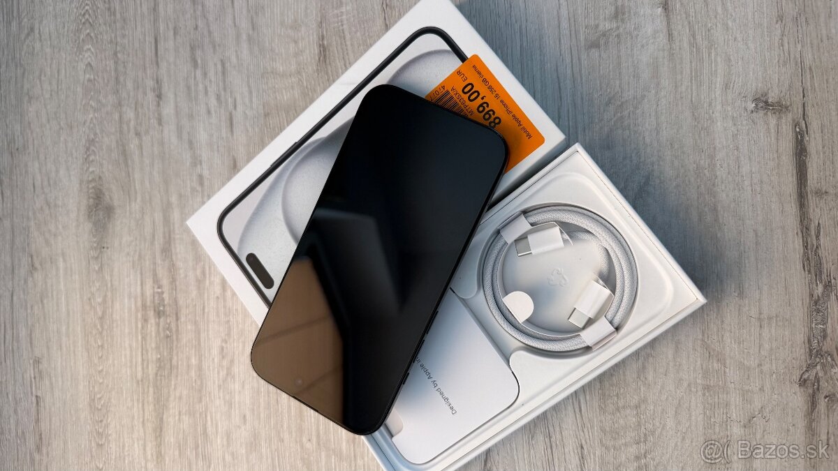 Iphone 15 256gb čierny, úplne novy - 4