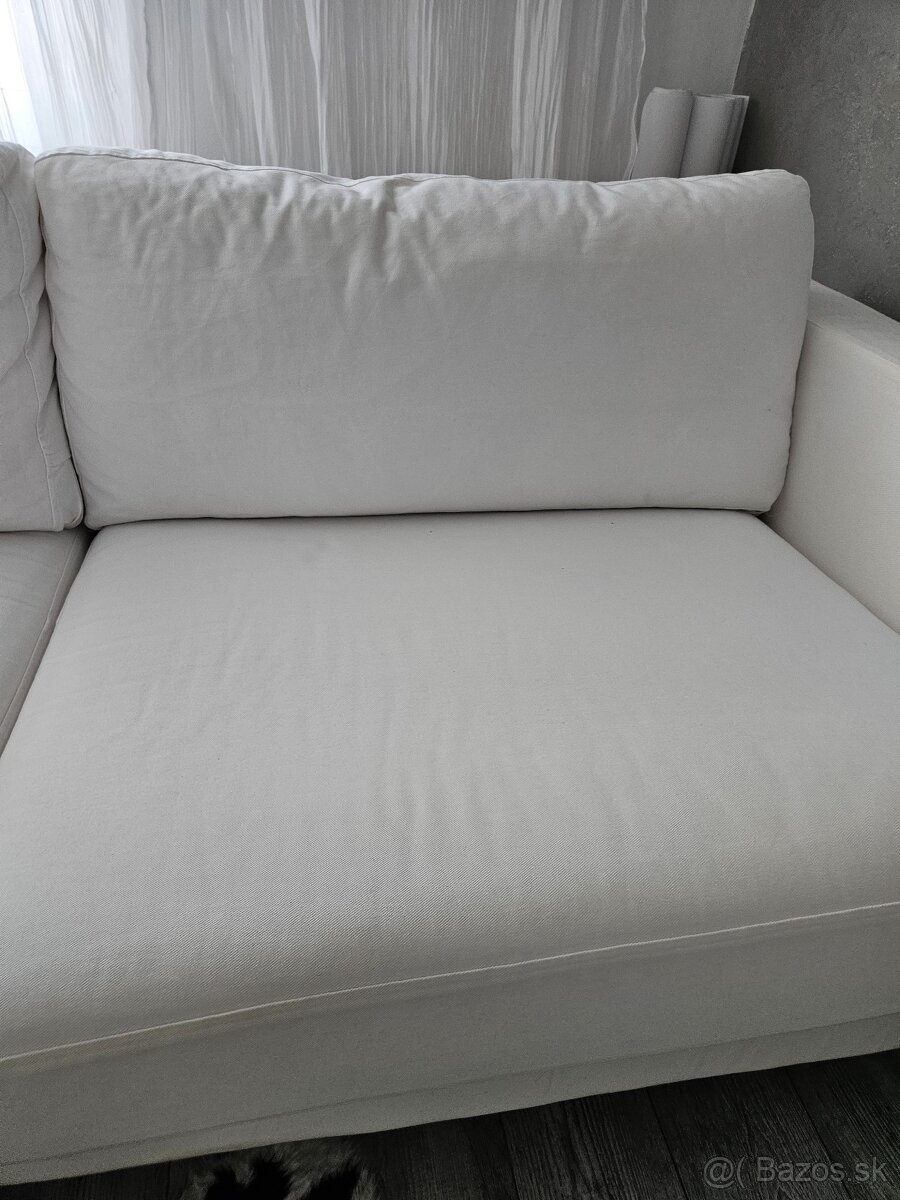 Predam bielu sedaciu supravu 200x90cm IKEA - 4