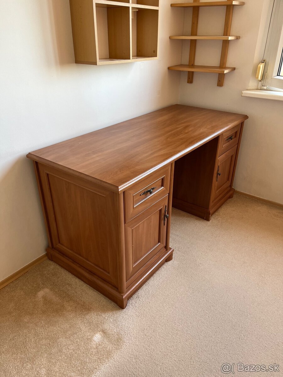 Písací stôl so šuflíkmi - 4