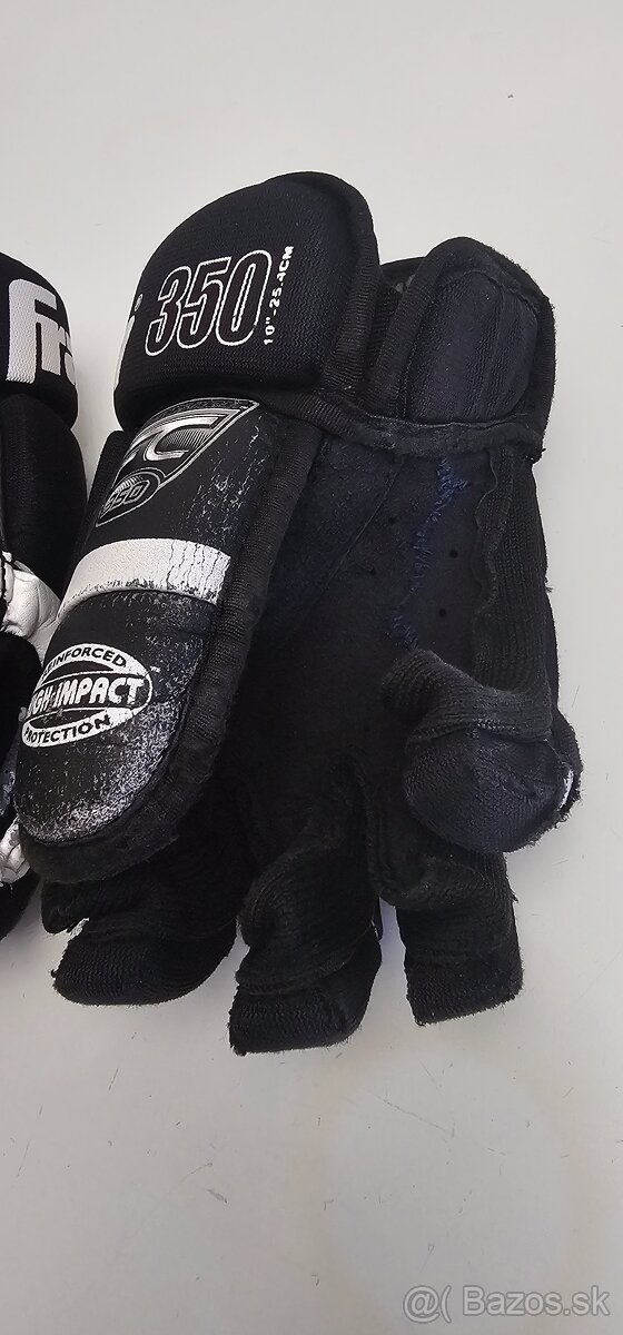 Hokejové rukavice detské Franklin 10" - 4