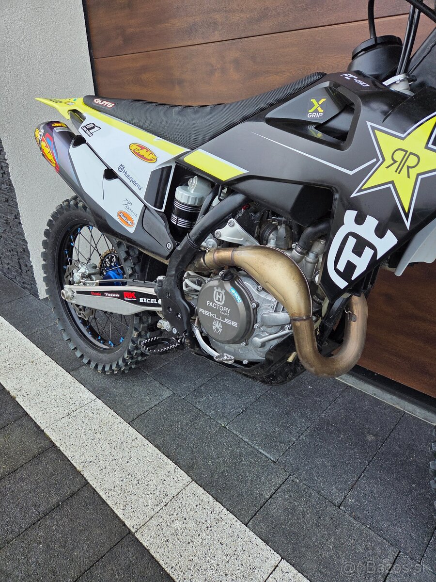 Husqvarna fc 450 rockstar top Ktm factory250.350