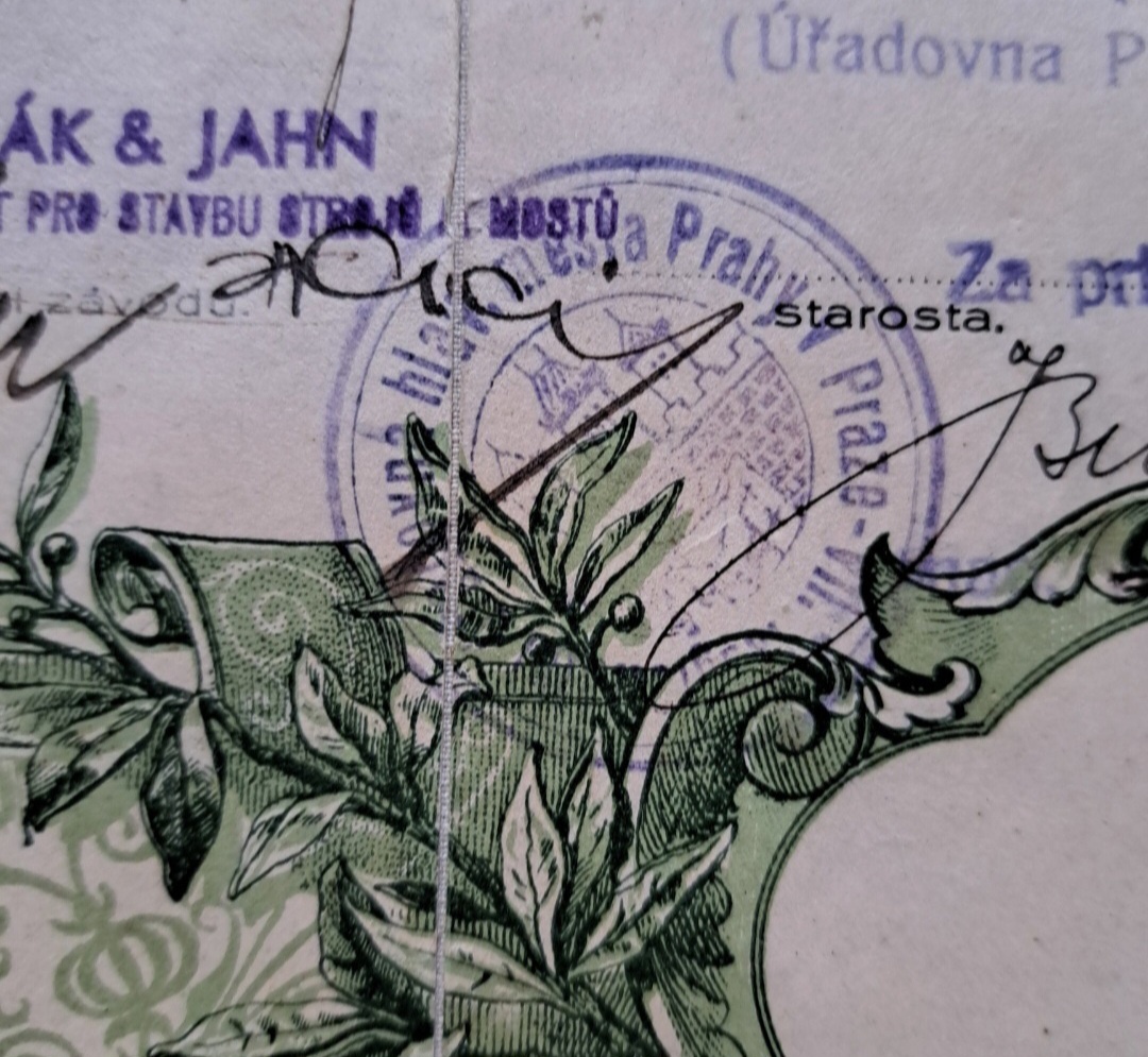 Starožitný výučný litografický list strojný zámečník - 4