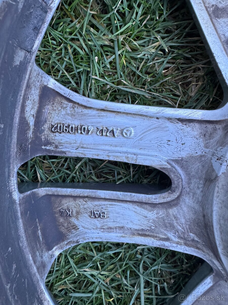 Alu disk mercedes 5x112 rezerva s pneu - 4