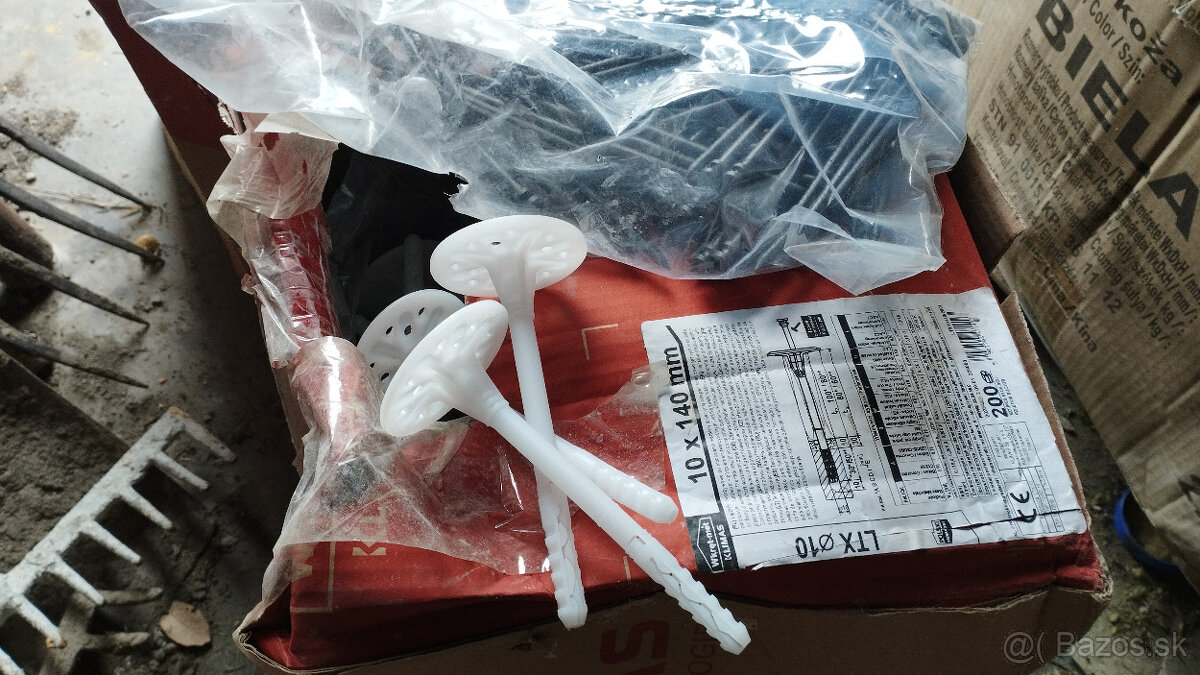 Kotvice skoby - plastové - 4