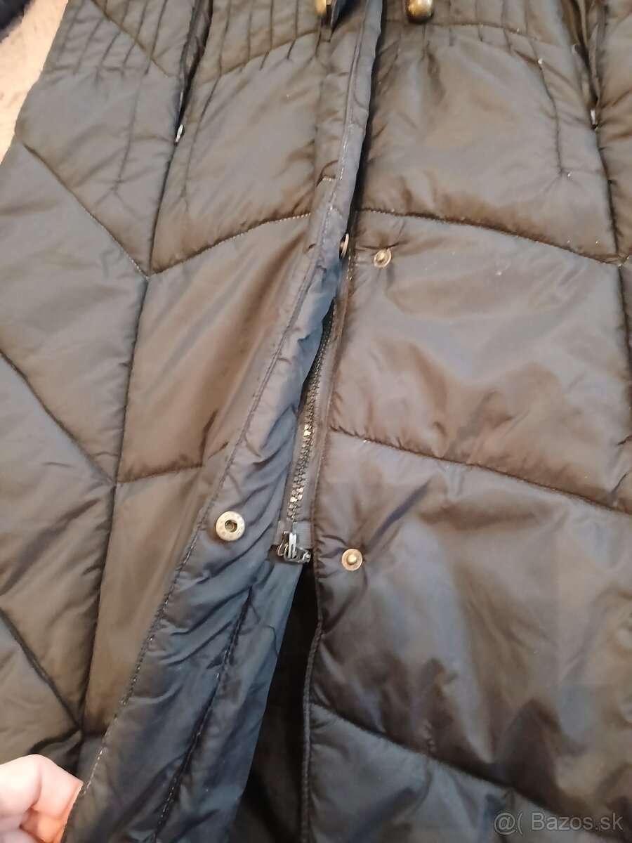 Dámska čierna dlhá bunda Dromedar - 4