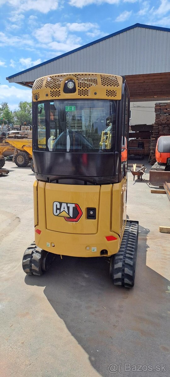 Minibagr CAT 301.8, rok výroby 2022, 563 motohodin, TOP - 4