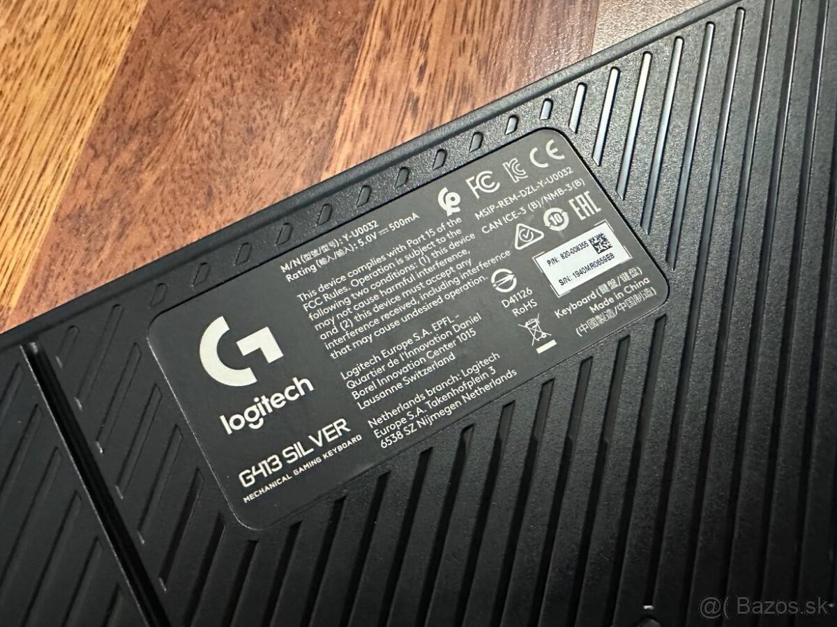 Logitech G413 Silver - 4