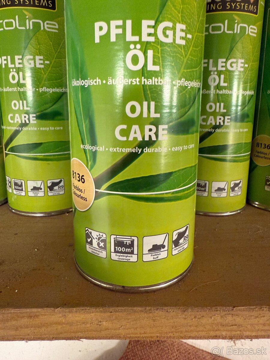 SAICOS Ecoline Pflege-Öl – olej na drevené podlahy (10 ks) - 4