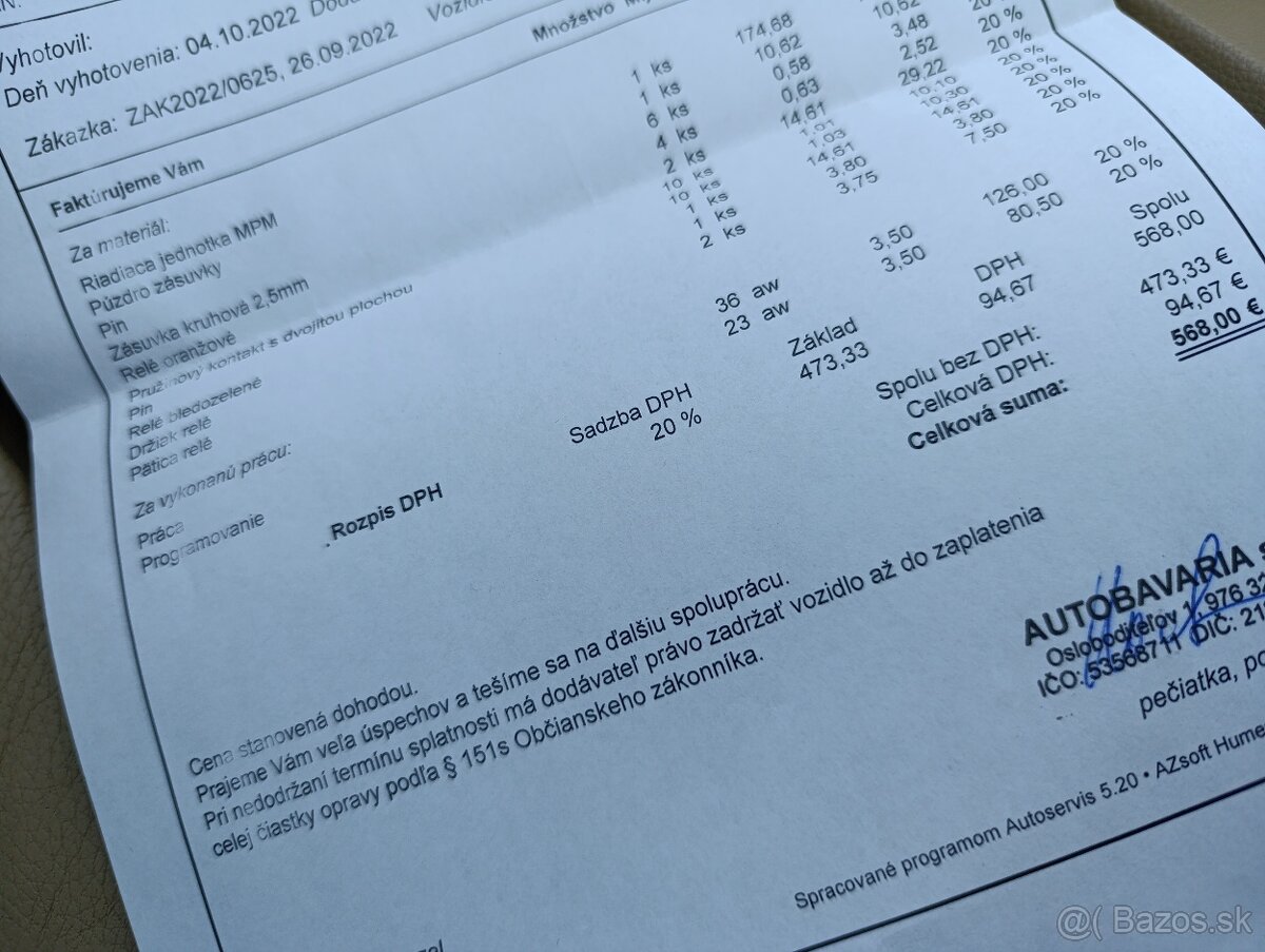 BMW 525D AT6 E61 Kombi, Strešný BOX, Nosič bicyklov - 4