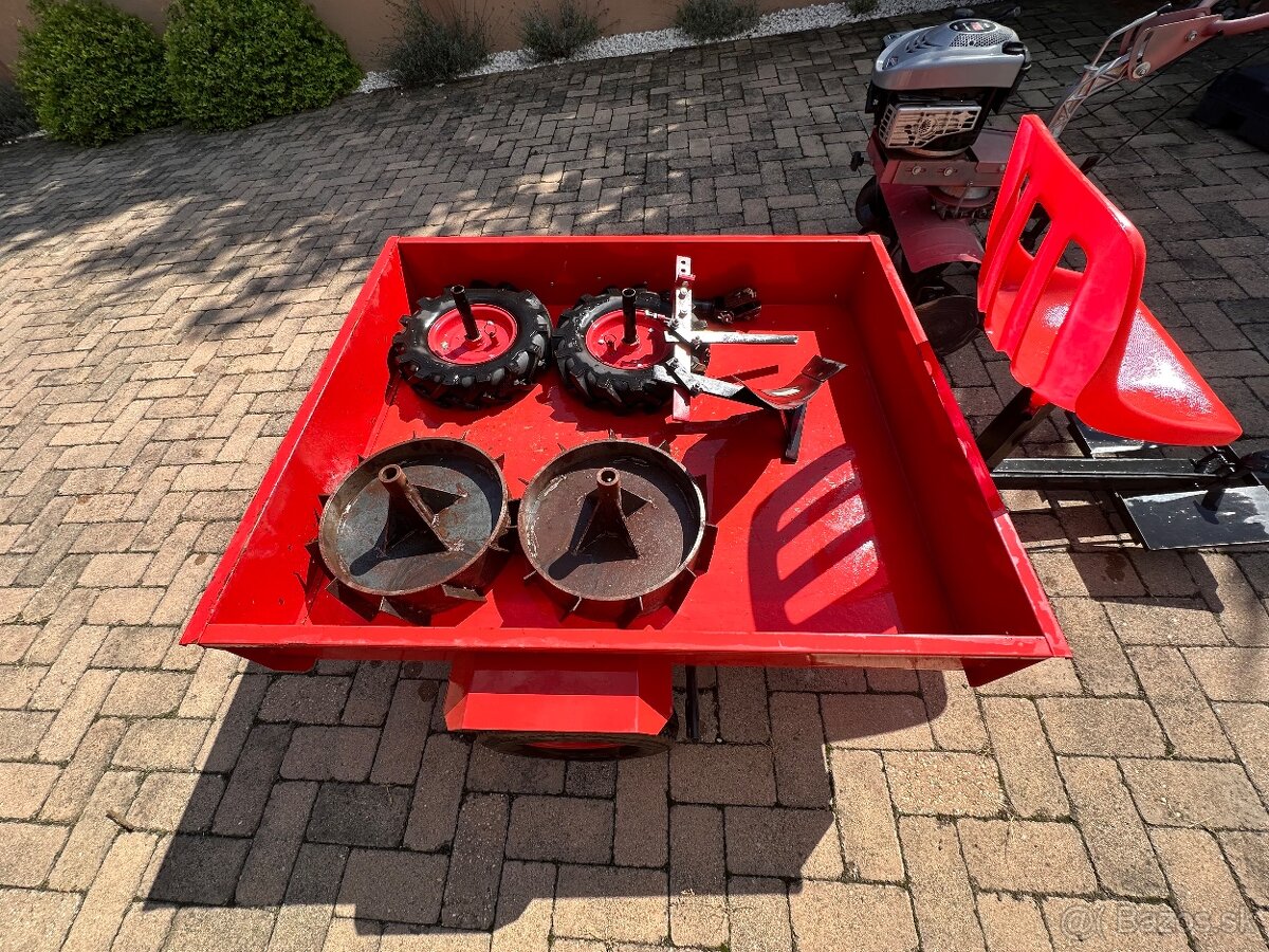 Quantum 60 a rotavátor s privesom, s kolesom - 4