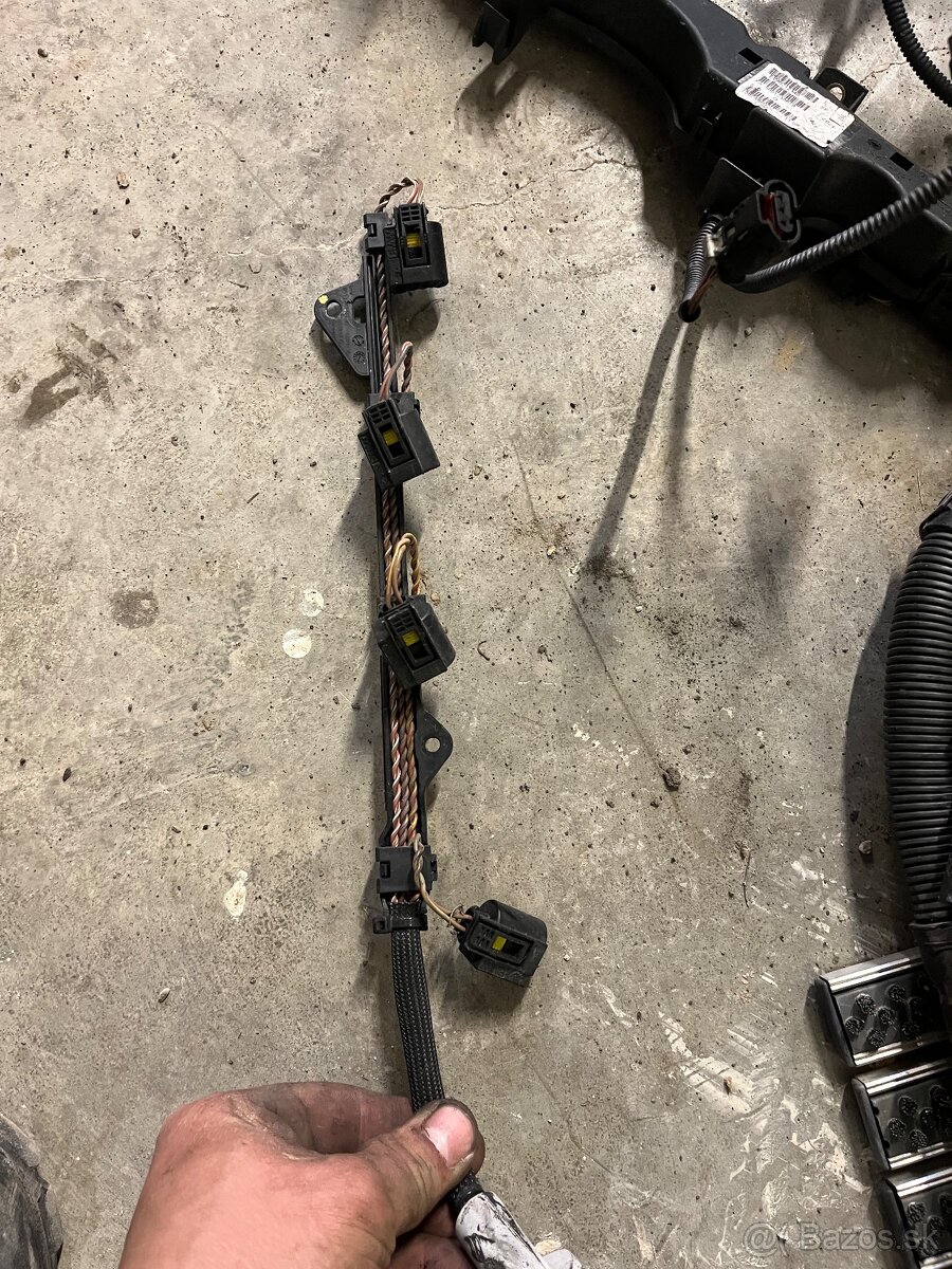 E60 520d N47D20C motorová kabeláž - 4