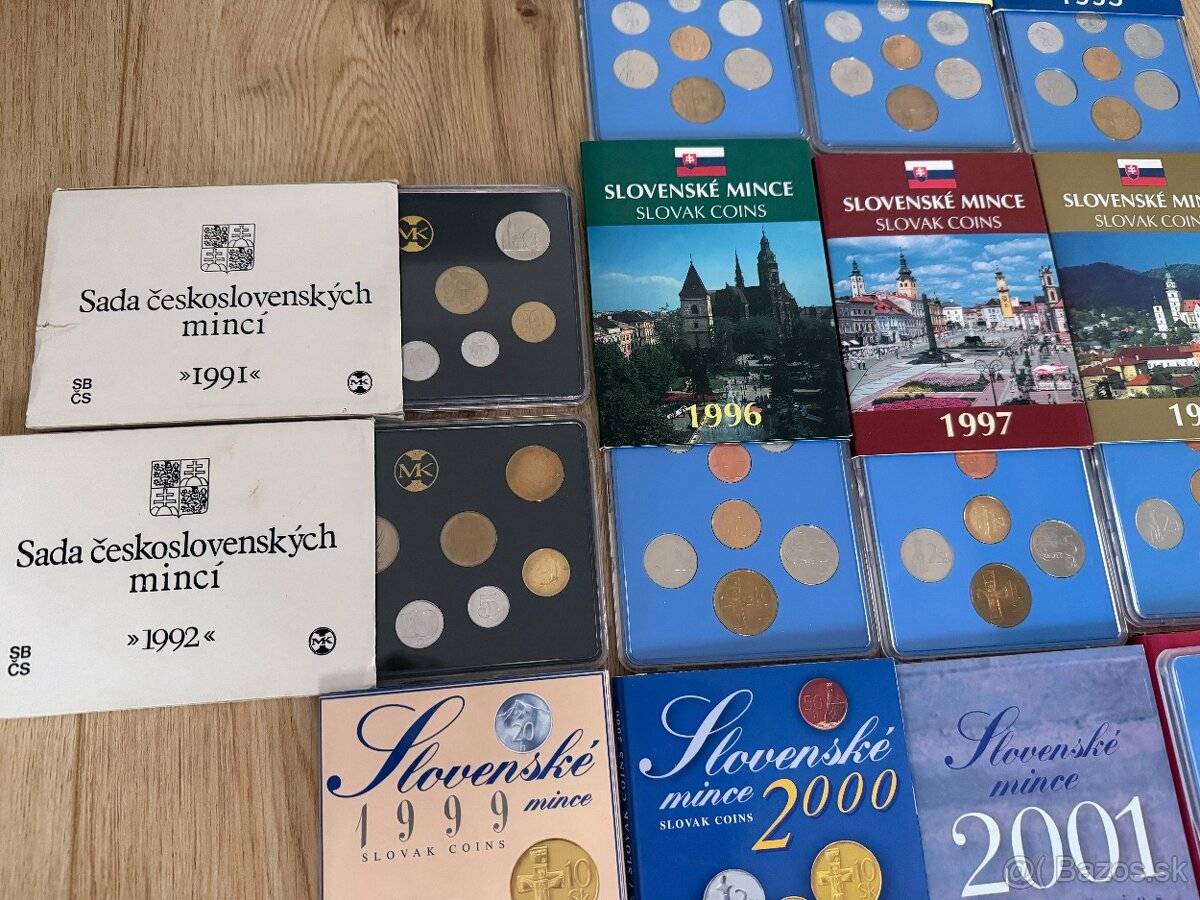 Sada mincí Slovensko Československo - 4