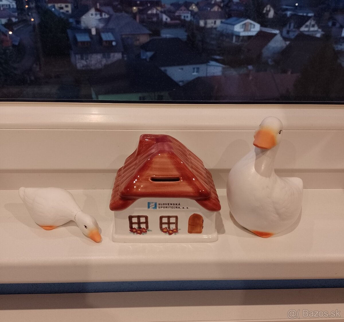 Keramika húsky a domček, - 4