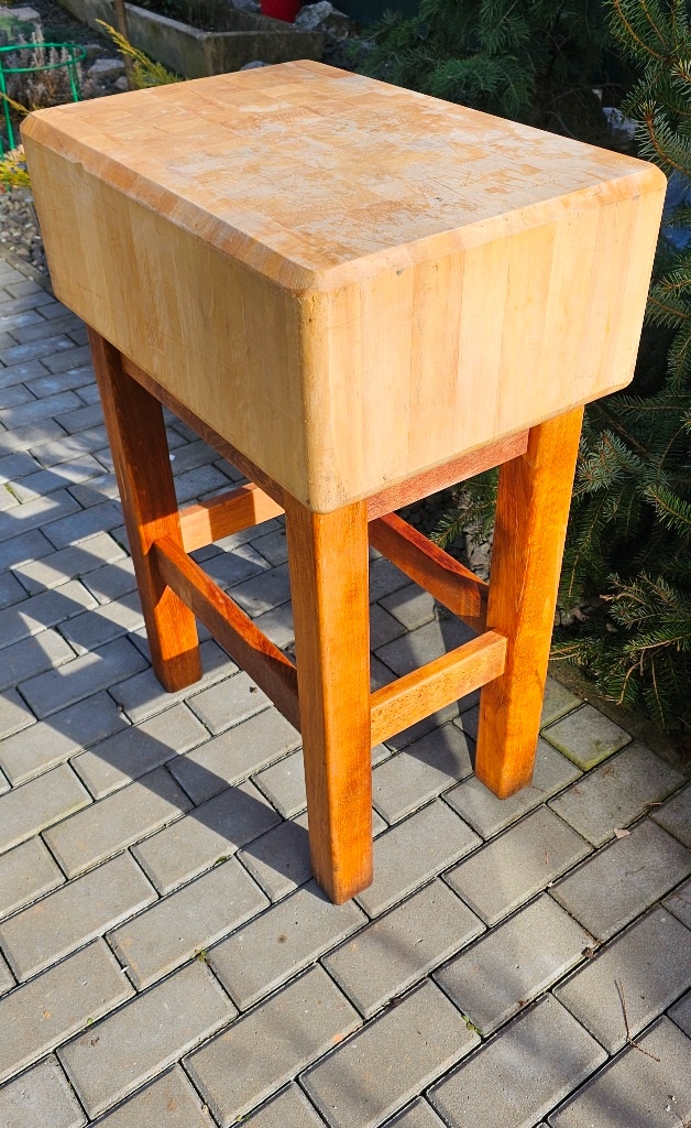 drevený mäsiarsky klát - 4