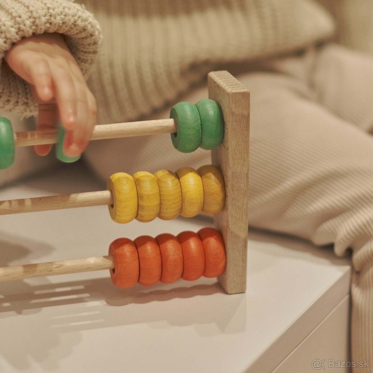 Drevené počítadlo pre najmenších, nové, nerozbalené - 4