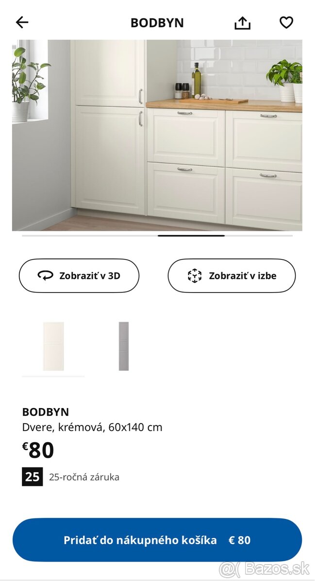 Dvierka Bodbyn z Ikea - 4