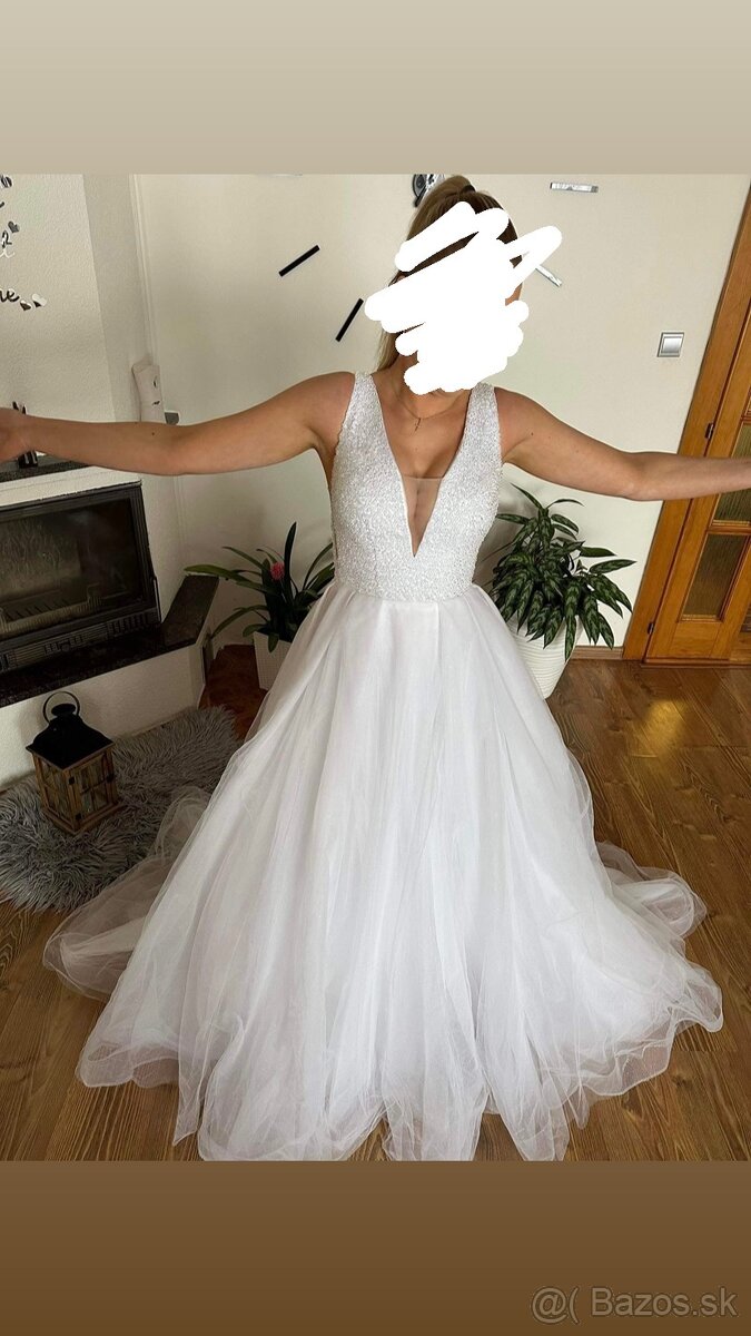 Predám svadobné šaty - 4
