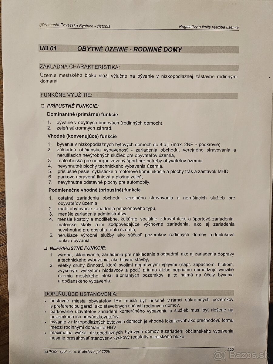 Predám veľký stavebný pozemok v Pov. Bystrici časť Jelšove - 4