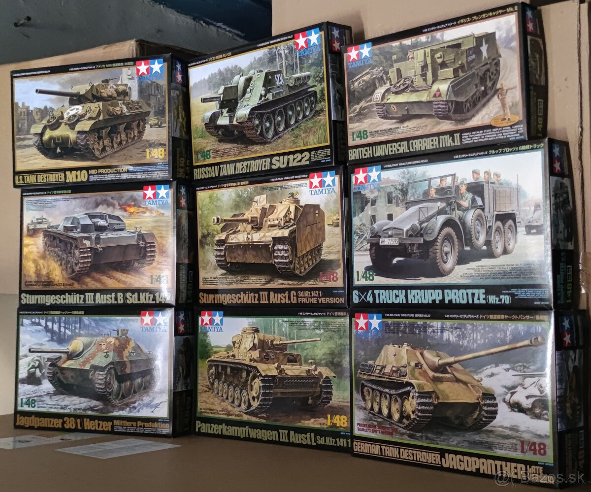 Plastikové modely techniky 1/48 - 4