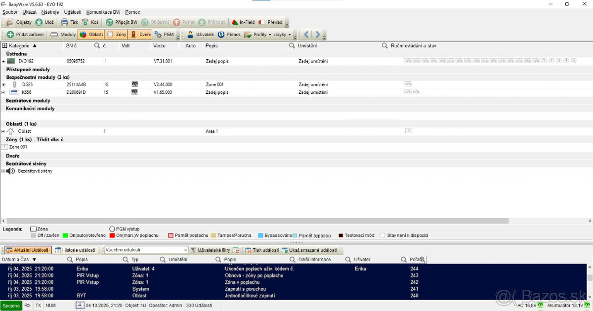 ⚡ Paradox sestava alarm Digiplex EVO 192 ⚡️ - 4