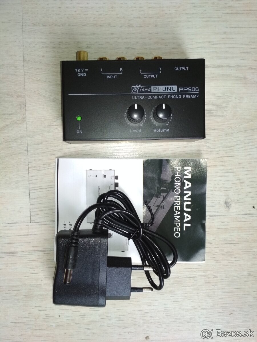 Gramofónový predzosilňovač - 4