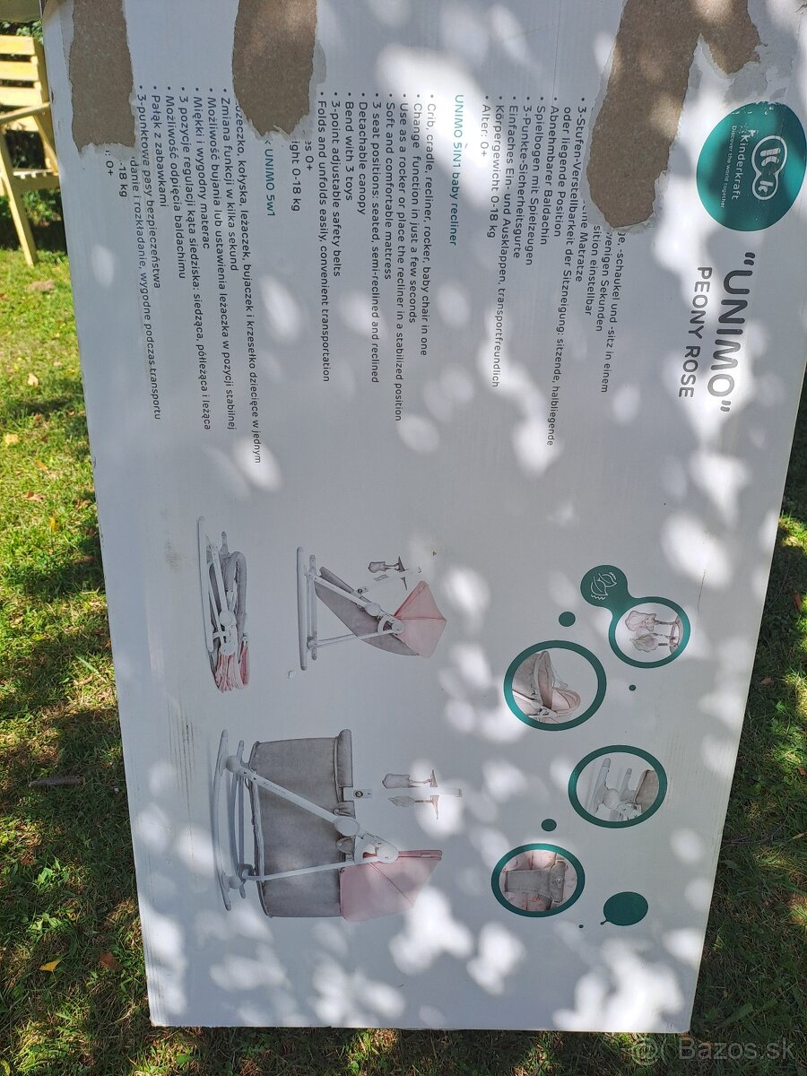 Lehátko Kinderkraft UNIMO 5-in-1 - 4