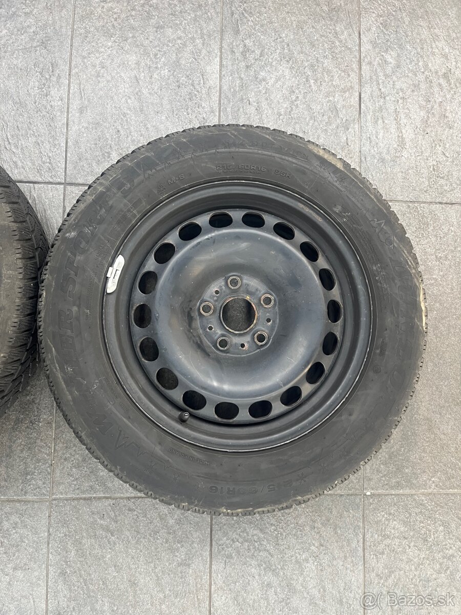 Predam 215/60 R16 zimnu sadu - 4