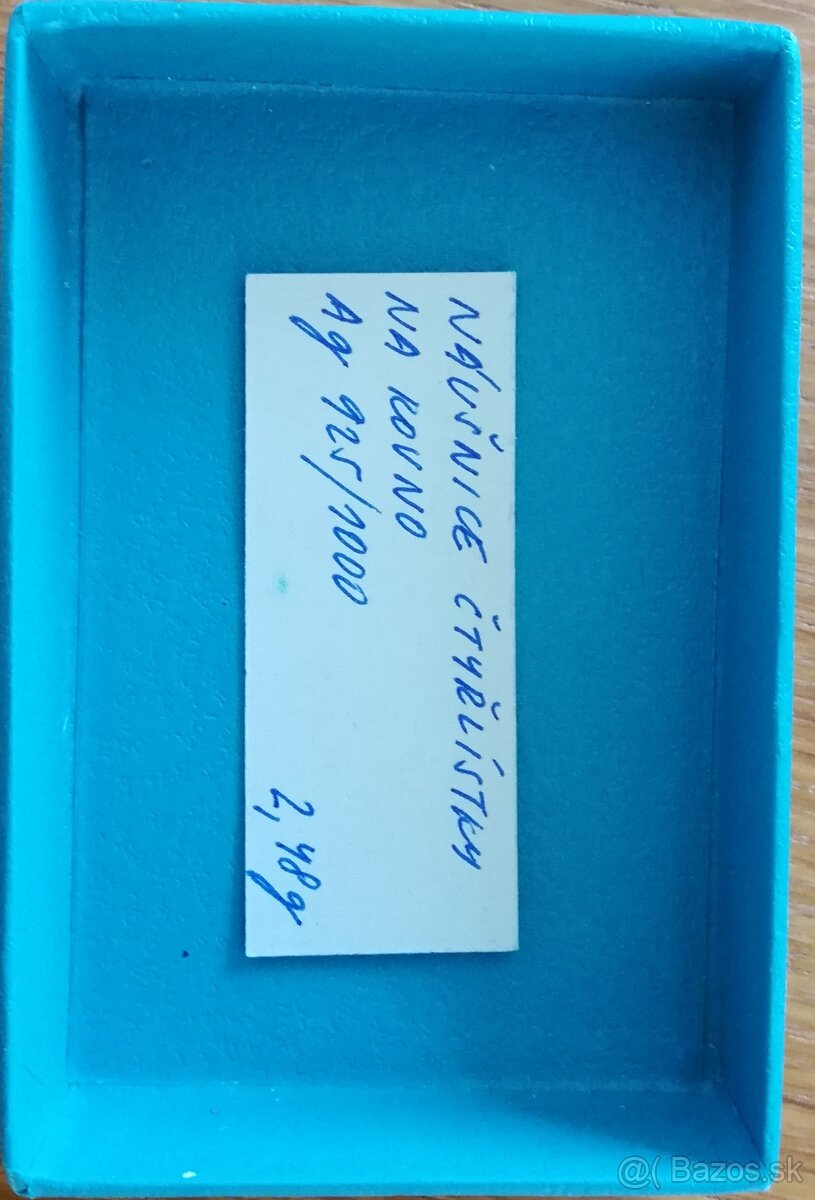 Dizajnové strieborné náušnice Vera Nováková štvorlístok - 4