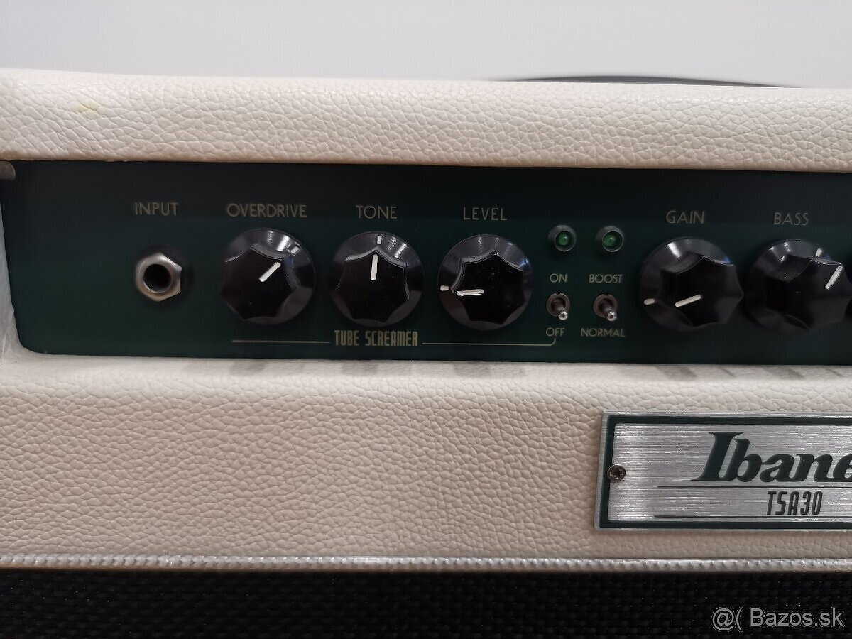 dvojkanalove gitarove lampove kombo Ibanez TSA30 - 4