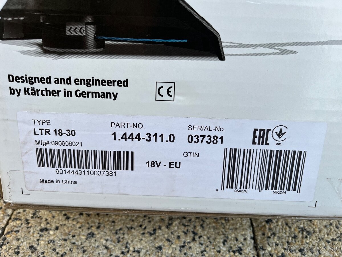 Karcher LTR 18-30 aku vyžínač - 4