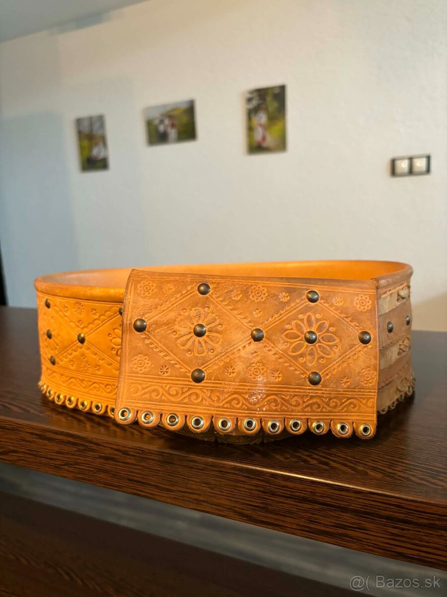 Detský ľudový detviansky opasok - 4