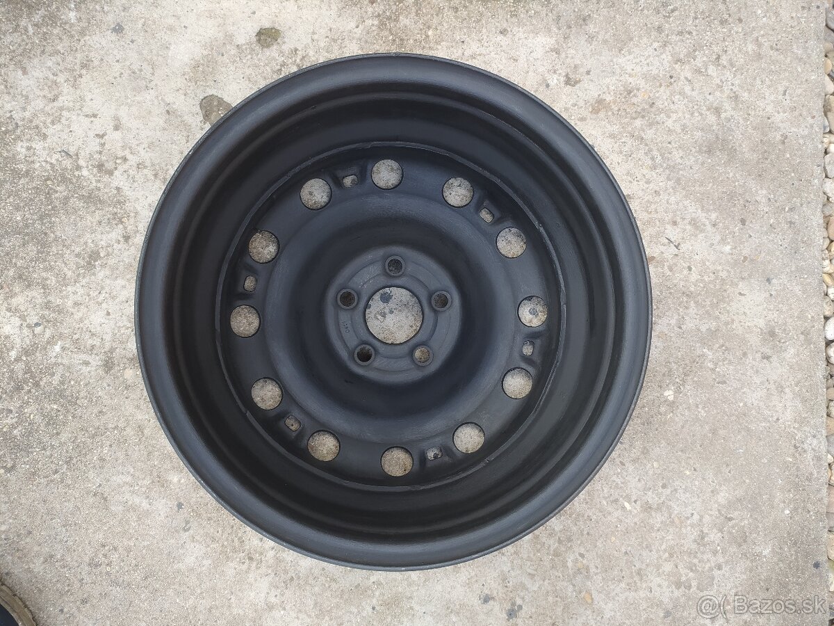 5x100 r15 plechové disky - 4