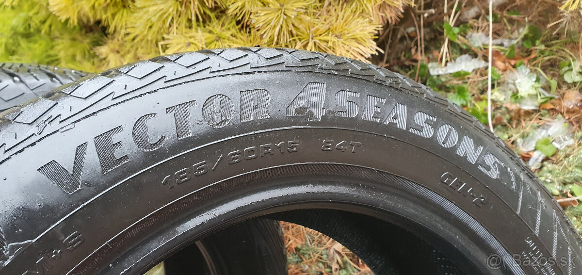 GOODYEAR , ZIMNE, CELOROCNE, 185/60 R15 - 4