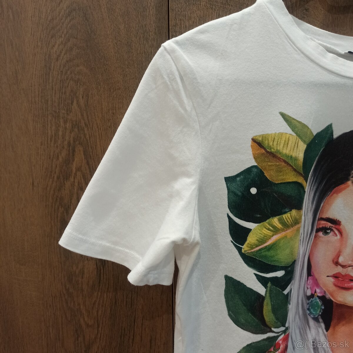 Bavlnené tričko ZARA - 4