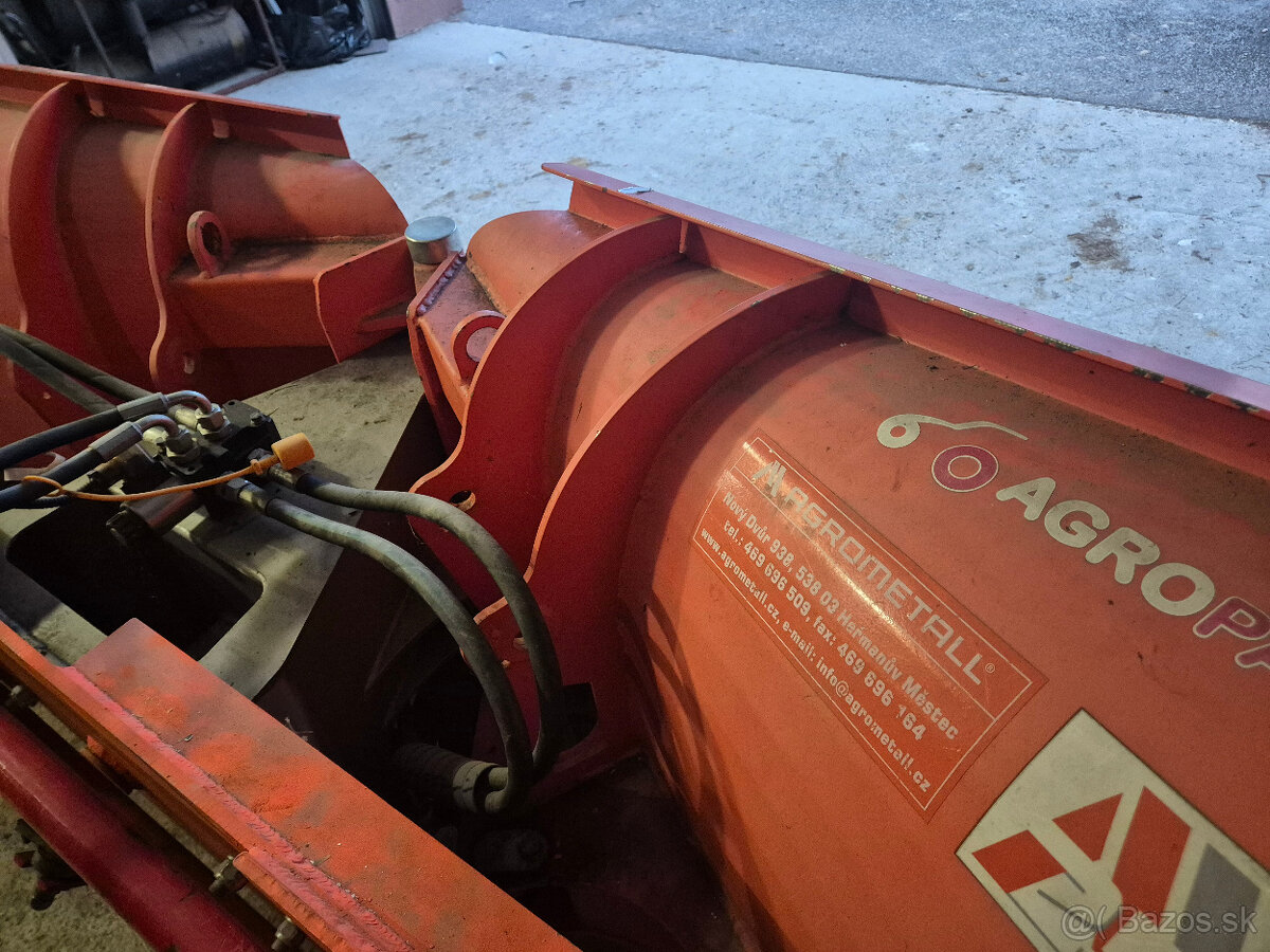 Predám čelný pluh na odhŕnanie snehu - český výrobok - 4