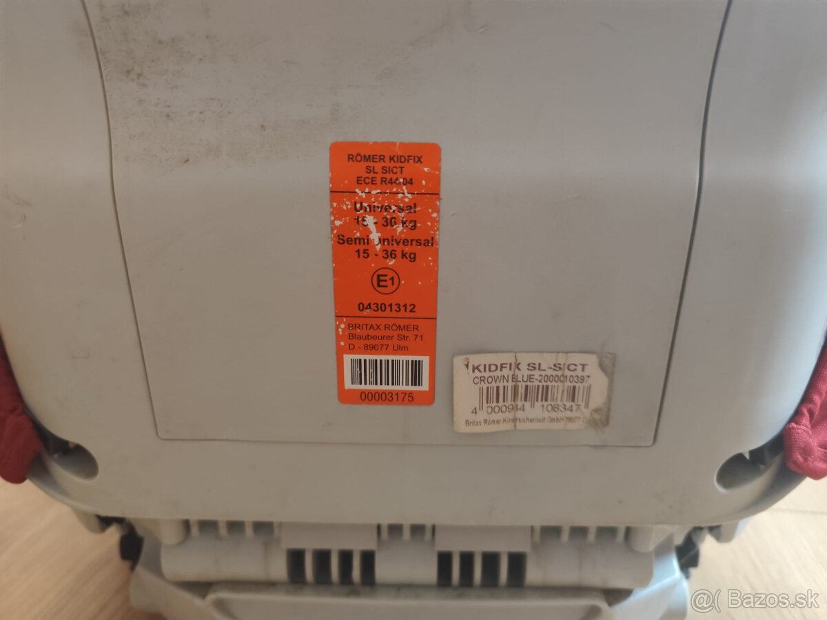 Autosedačka Romer Kidfix SL - 4