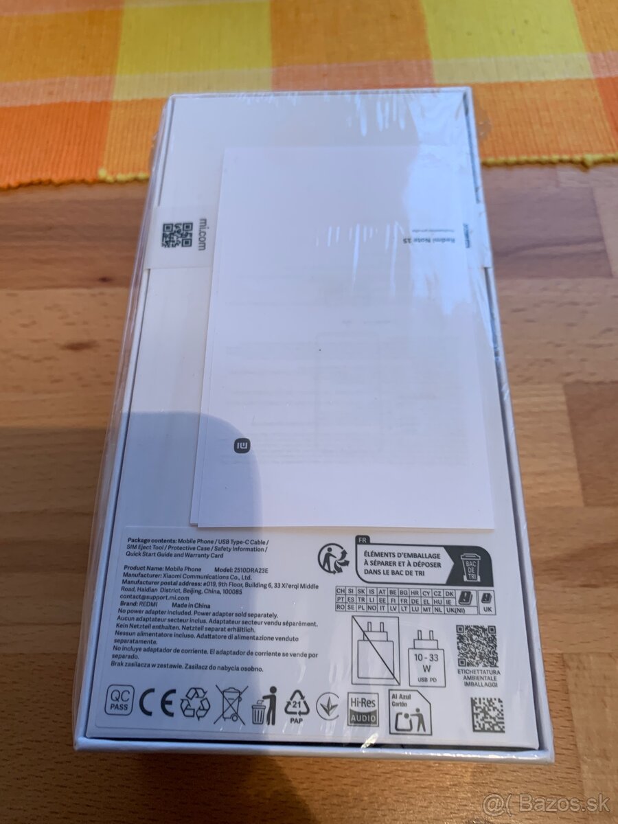 Xiaomi Redmi Note 15 128GB blue nový - 4