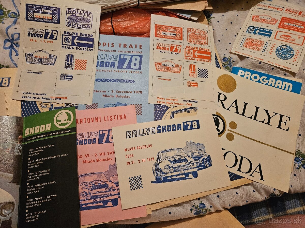 Propagacne materialy RALLY SKODA - 4