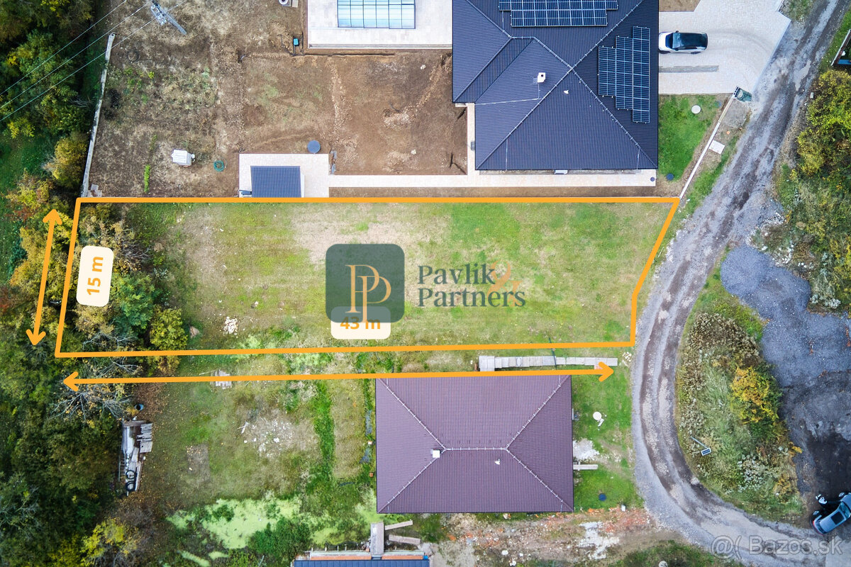 Predaj rovinatý stavebný pozemok, 656 m2, Štitáre - 4