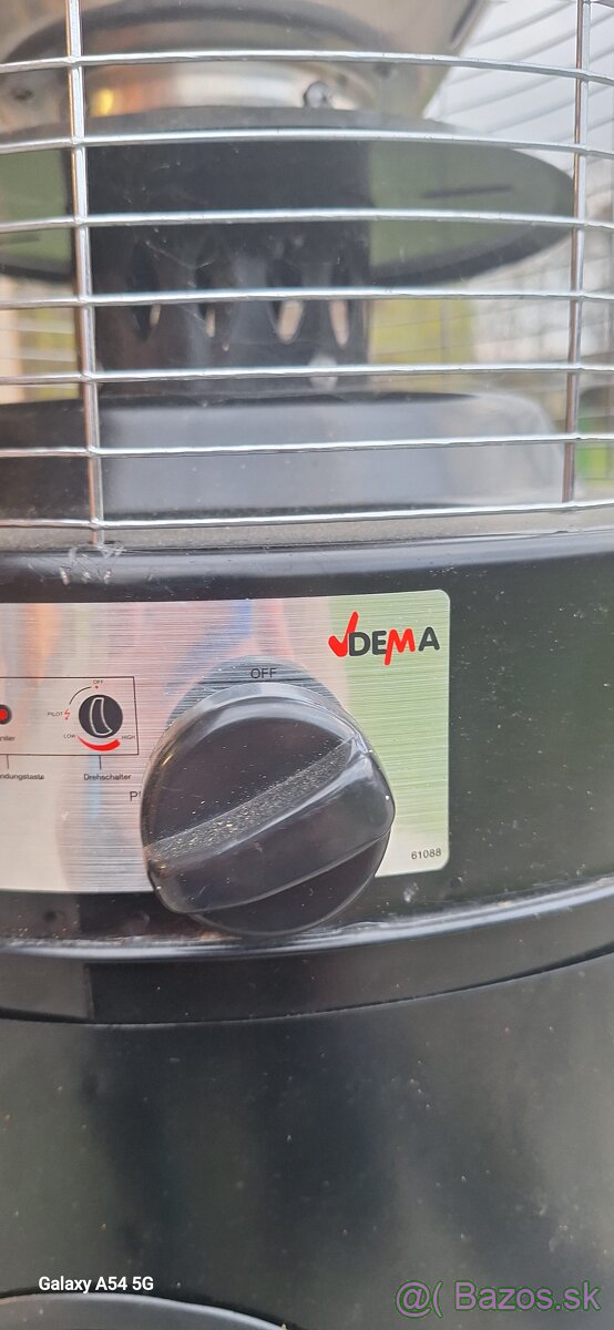 Plynový ohrievač DEMA SANTORIN - 4