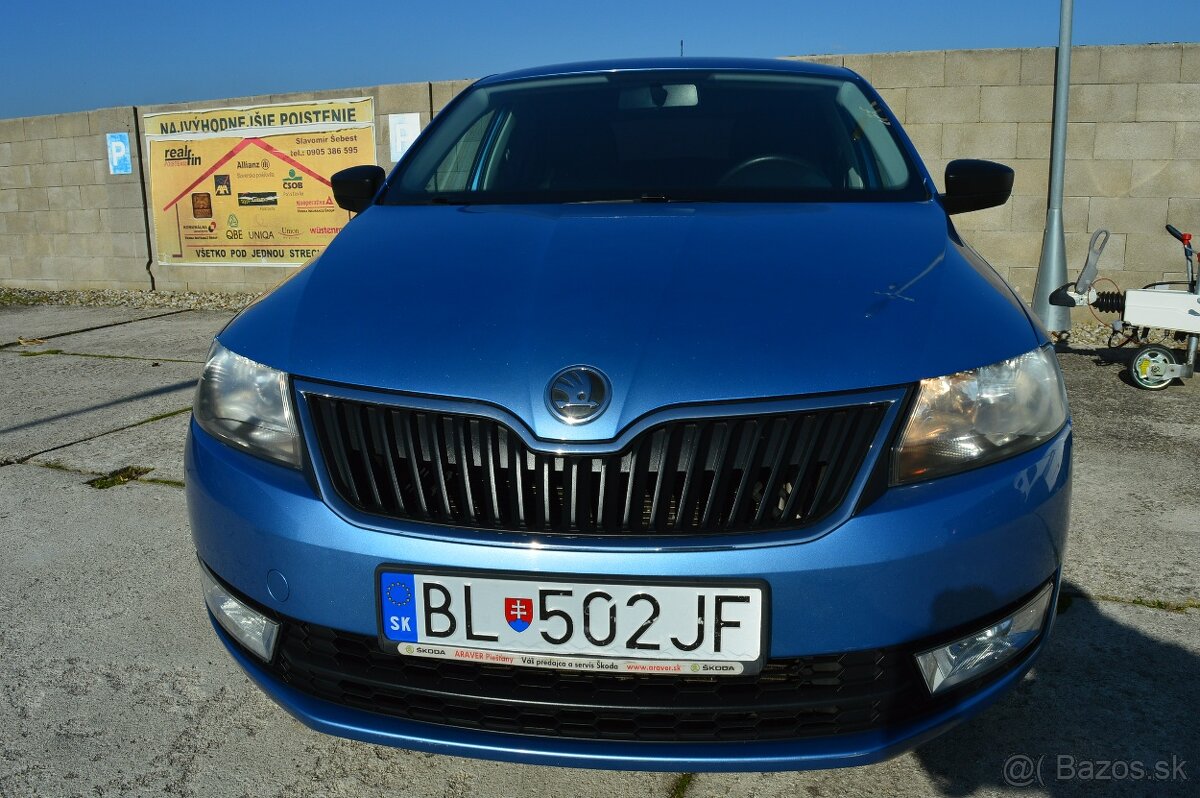 ŠKODA RAPID 1,2TSI 63kW ACTIV 124262km Slovenské - 4