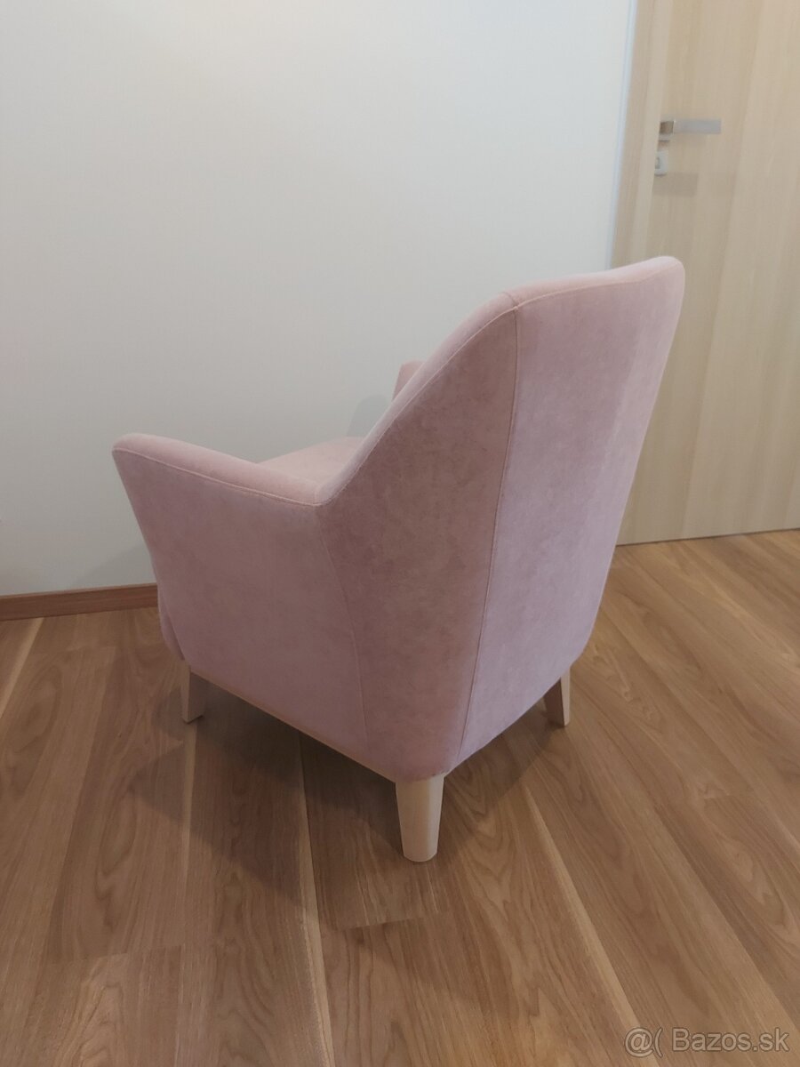 Ružové kreslo - 4