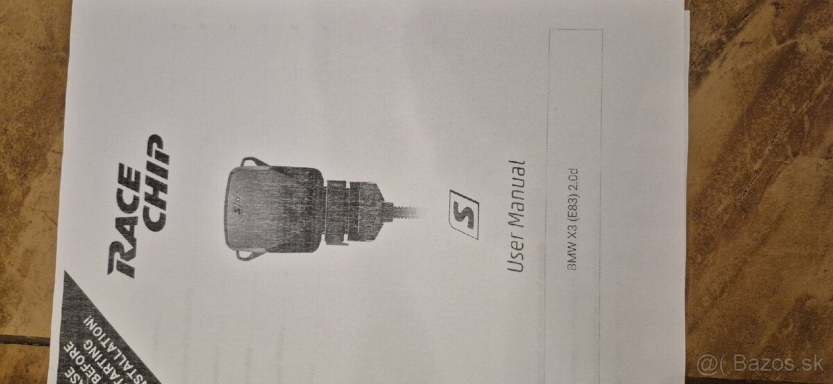 Race Chip "S" Bmw X3 e83 2.0d - 4