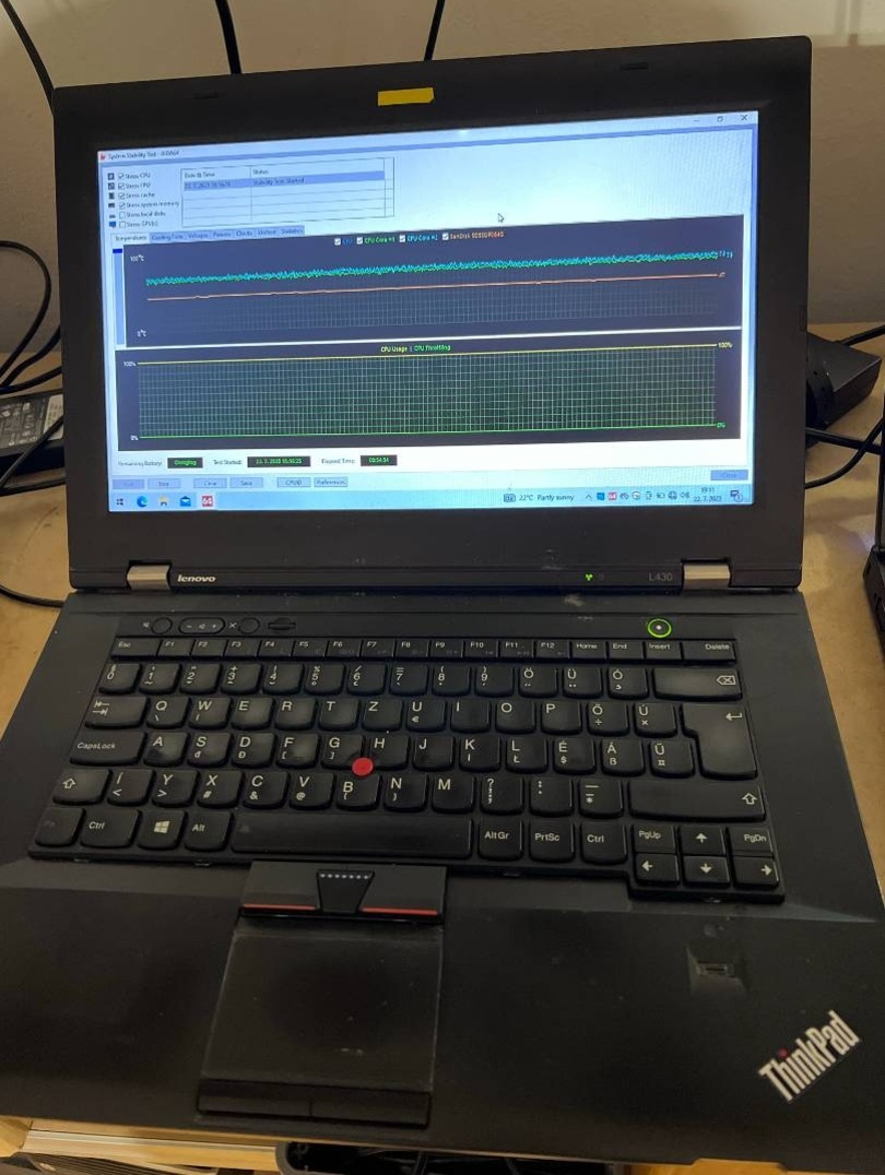 Predám funkčnú použitú matičnú dosku do notebooku L430. - 4