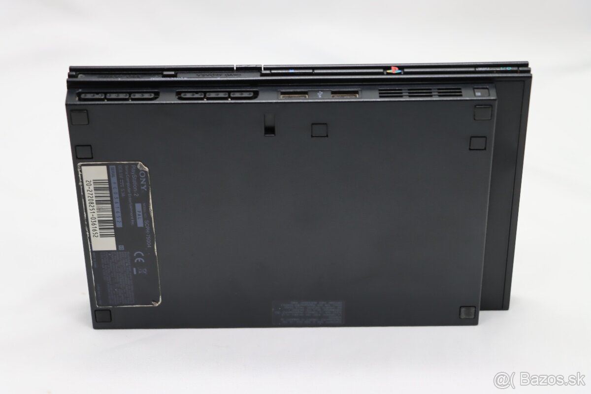 PS2 Slim SCPH-75004 + ovládač Speed Link + karta - 4