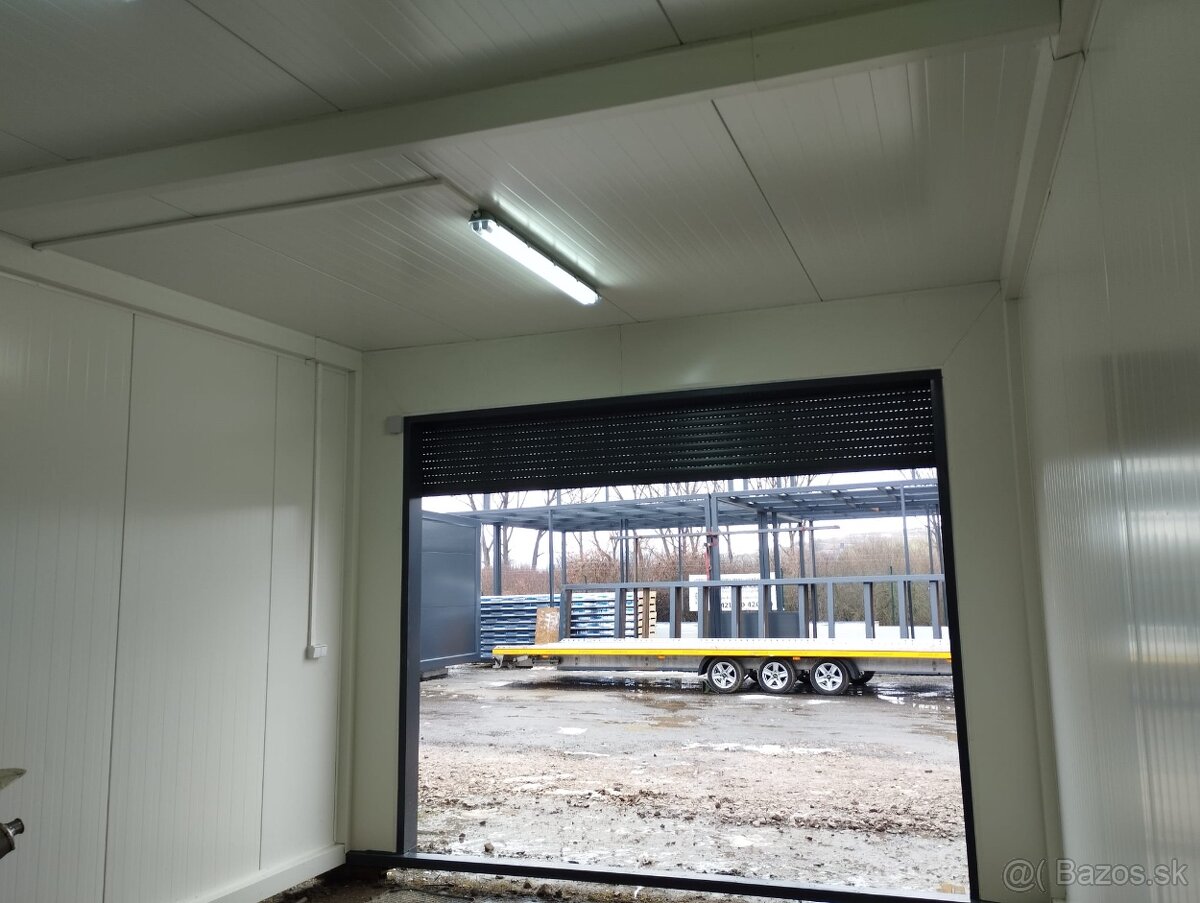 Kontajner Garaže s PIR sendvičový panelou 6x3 výška 3metre - 4