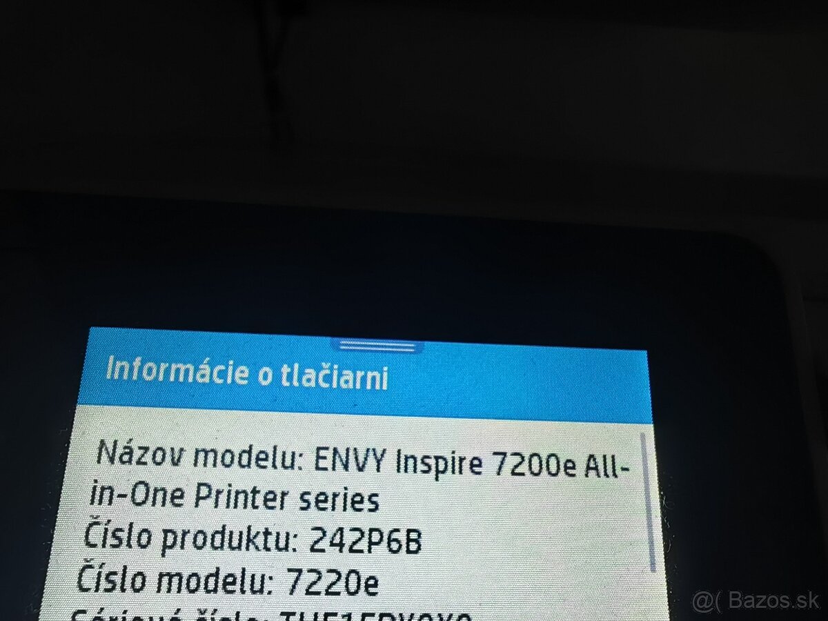 Predám tlačiareň multifunkčnú HP ENVY Inspire 7220 - 4
