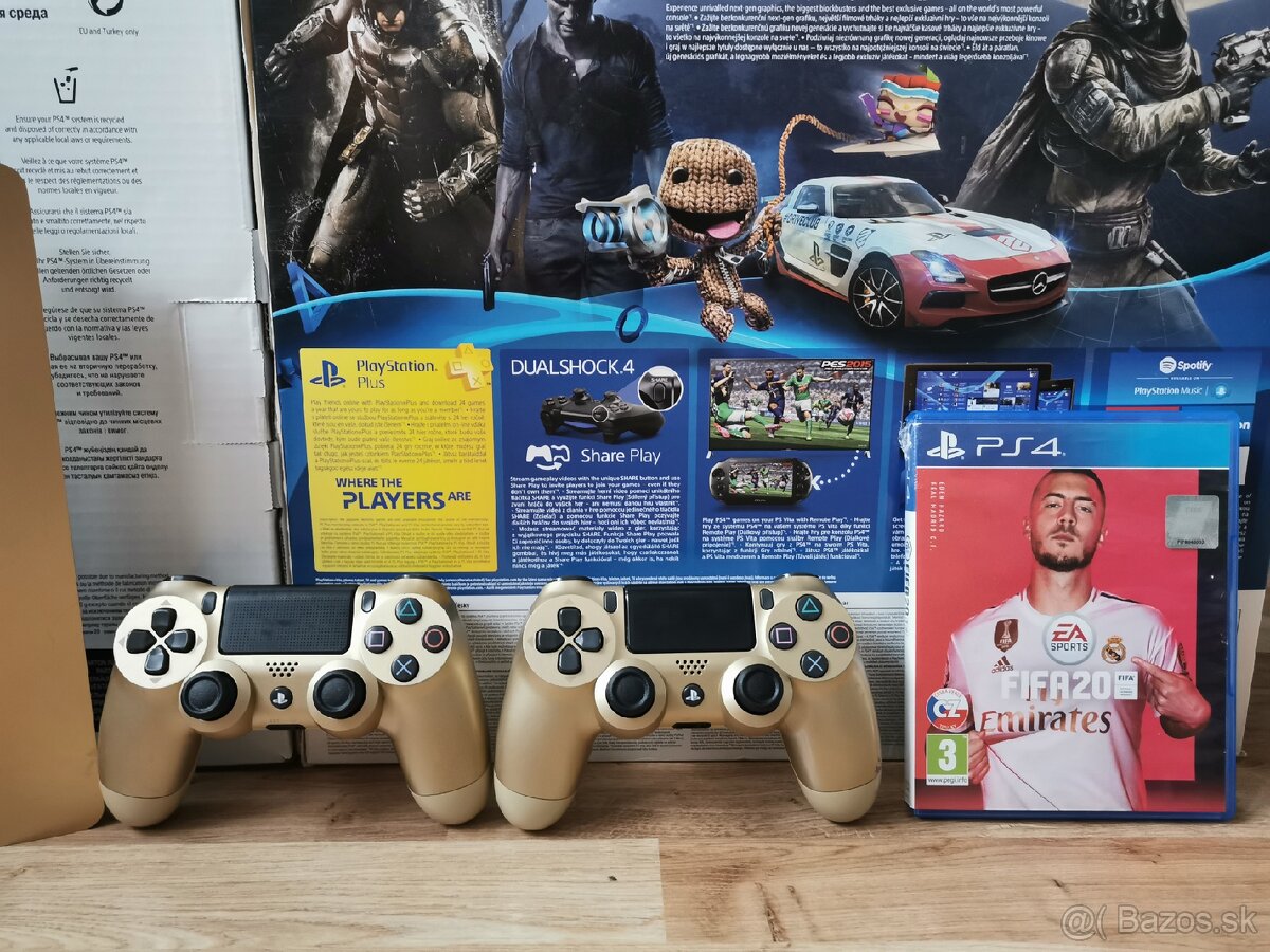 PS4 SLIM 500GB Gold Edition - 4
