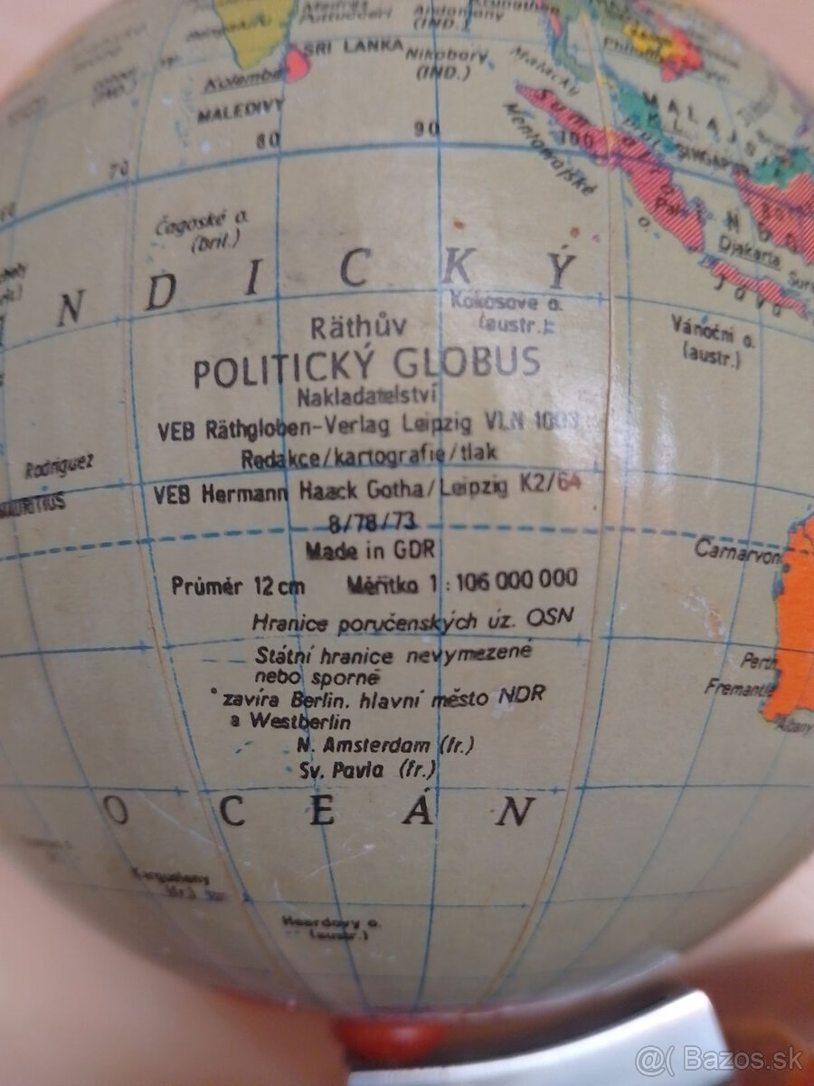 Menší glóbus - 4